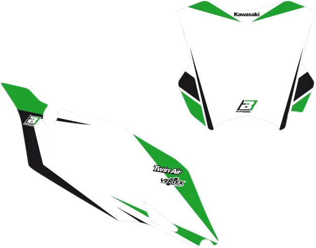 Pre-Cut Number Plates with Graphics