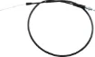 Black Vinyl Throttle Cable