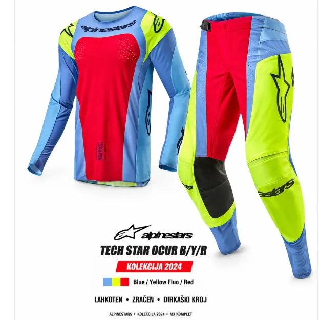 Slika ALPINESTARS TECH STAR OCUR B/Y/R