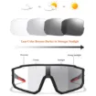 Slika Fotokromatska športna kolesarska očala za dnevno in nočno uporabo