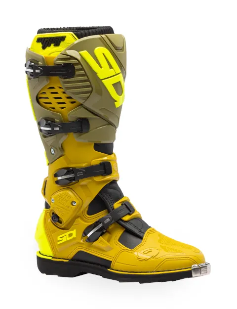 Slika Sidi Crossfire 3  olive green - fluo yellow