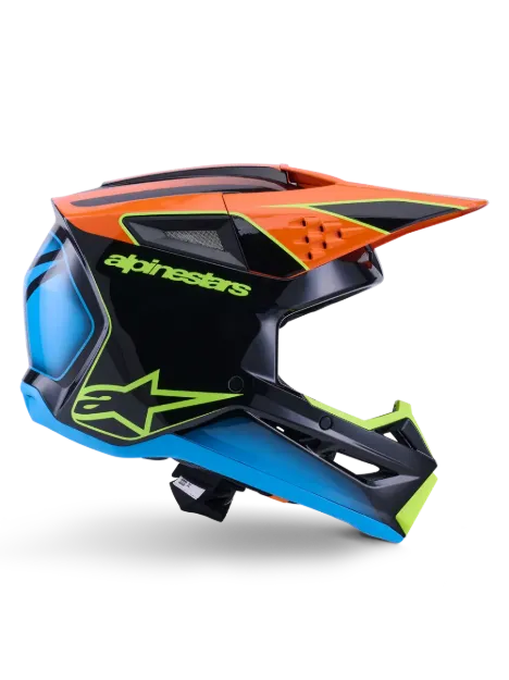 Slika ALPINESTARS SM3 FRAY ČRNA/ORANŽNA/RUMENA