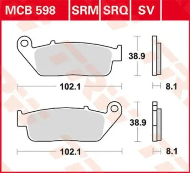 SV Series Sindered Brake Pads