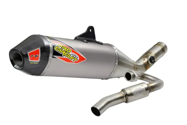 T-6 EURO EXHAUST SYSTEM SS/TI/CF