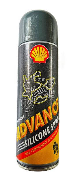 Slika Shell Silicone Spray 300ml – Silikonski sprej za sijaj in zaščito motorja