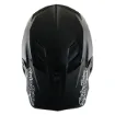 Slika Troy Lee Designs D4 CARBON ČELADA STEALTH ČRNA