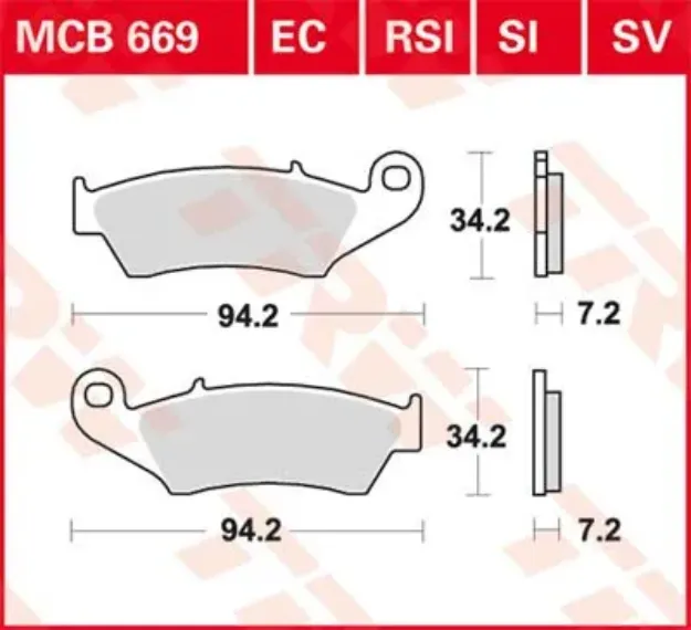 All Round Sintered Metal Brake Pads