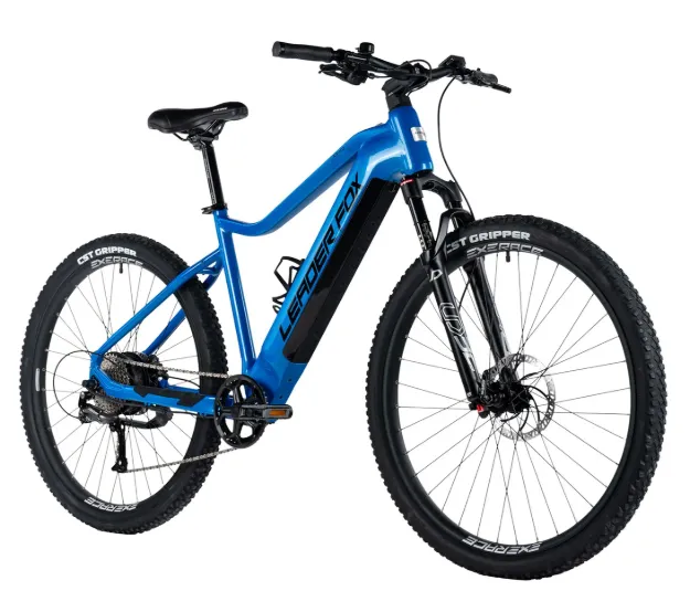 Slika Leader Fox ARIMO 29" Gent – električno gorsko kolo, črno, 720 Wh