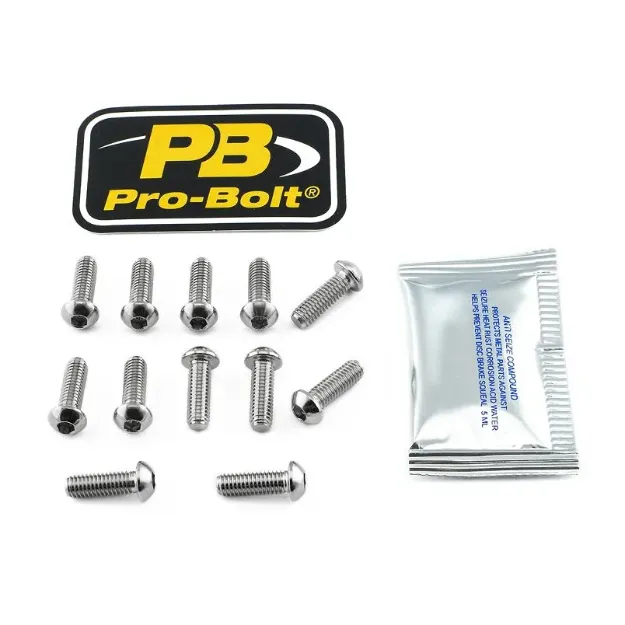 Stainless Steel Brake Rotor Mounting Bolt Kit