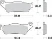 LS Street Excel Sintered Rear Brake Pads