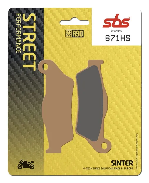 HS Street Excel Sintered Front Brake Pads