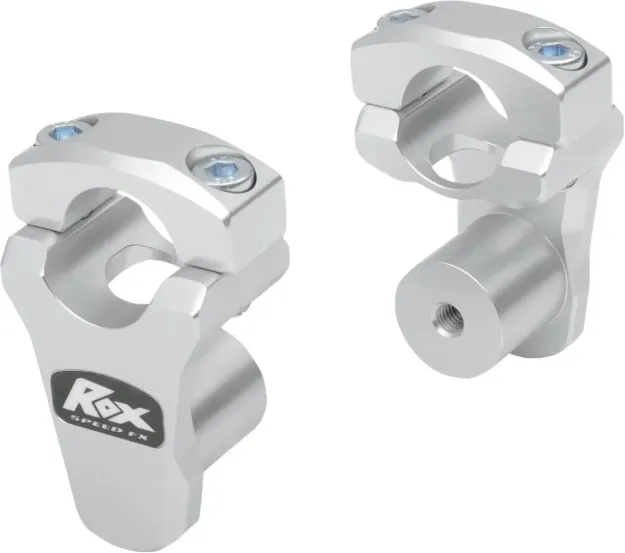Pivoting Handlebar Risers for 1-1/8" Bar Clamps