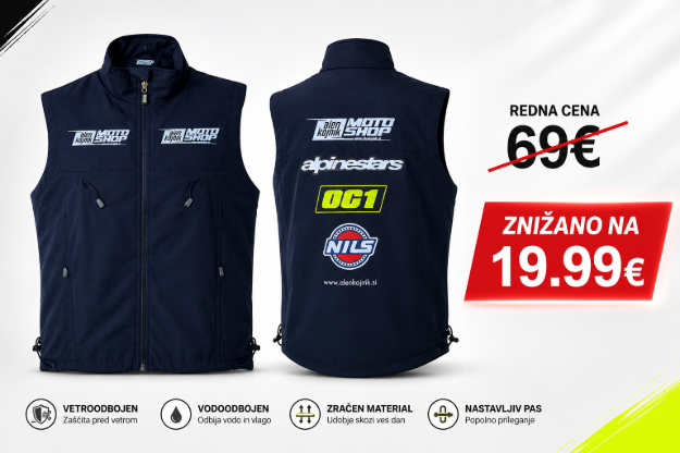 Slika Kojnik MotoShop brezrokavnik Limited Edition