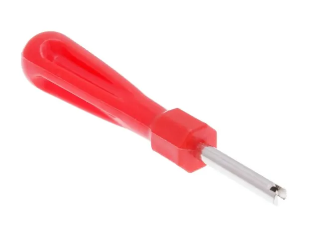 Tyre valve unscrewing tool