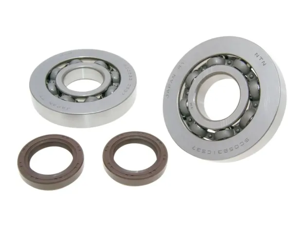 Crankshaft Bearing Set FKM for Gilera Runner, Piaggio Hexagon, Italjet Dragster 125, 180cc