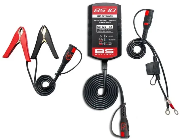BS10 BATTERY CHARGER BS10 6V/12V-1A - UK Plug