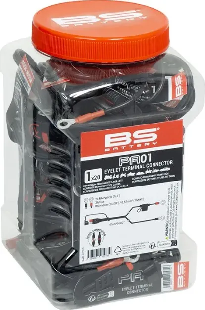 BS BATTERY PA-01 EYELET CONNECTOR 20pc Jar
