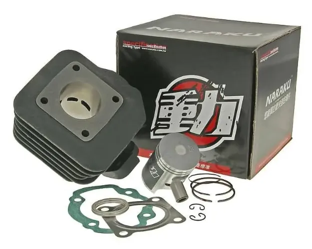 Cylinder Kit V.2 50cc for Kymco, SYM, Honda, Daelim vertical