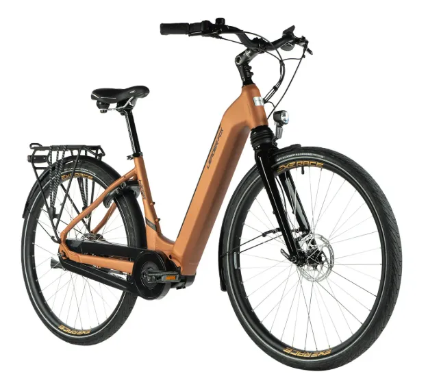 Slika LEADER FOX NEBA 28" ELEKTRIČNO MESTNO KOLO 540WH RJAVA MAT