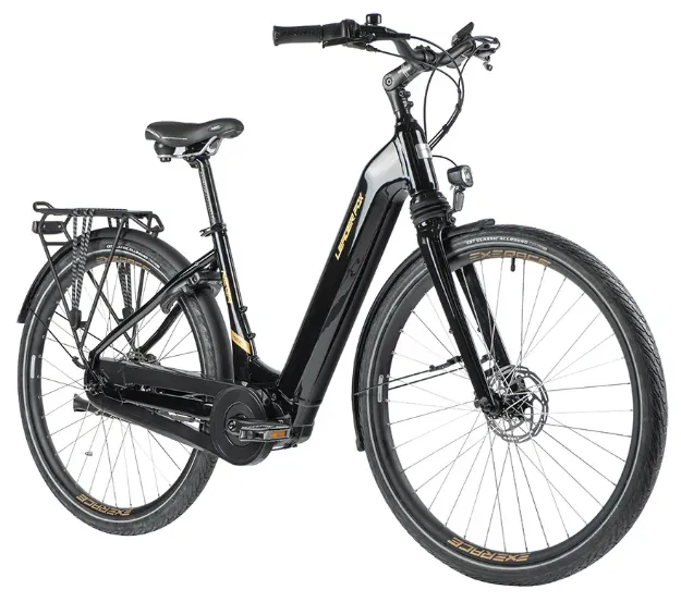 Slika LEADER FOX NEBA 28" ELEKTRIČNO MESTNO KOLO 540WH ČRNO
