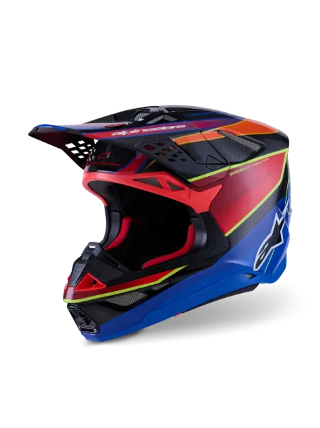 Slika ALPINESTARS S-M10 ERA BLUE/RED/YELLOW MOTOKROS ČELADA