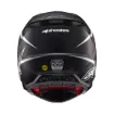 Slika ALPINESTARS S-M10 AMP ČRNA/BELA MOTOKROS ČELADA