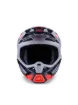 Slika ALPINESTARS SM7 RISE ČRNA/RDEČA/SREBRNA MOTOKROS ČELADA