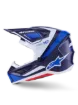 Slika ALPINESTARS SM7 RISE MODRA/BELA MOTOKROS ČELADA