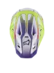 Slika ALPINESTARS SM7 FUSE BELA/RUMENA/VIJOLIČNA MOTOKROS ČELADA