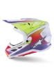 Slika ALPINESTARS SM7 FUSE BELA/RUMENA/VIJOLIČNA MOTOKROS ČELADA