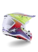 Slika ALPINESTARS SM7 FUSE BELA/RUMENA/VIJOLIČNA MOTOKROS ČELADA