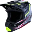 Slika ALPINESTARS S-M7 BLASTER ČRNA/SIVA/RUMENA MOTOKROS ČELADA