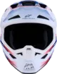Slika ALPINESTARS SM7 BLASTER BELA/MODRA/RDEČA MOTOKROS ČELADA