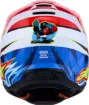 Slika ALPINESTARS S-M3 FALCON RDEČA/BELA/MODRA MOTOKROS ČELADA