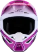Slika ALPINESTARS S-M3 FALCON VIJOLIČNA/BELA/ROZA MOTOKROS ČELADA