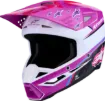 Slika ALPINESTARS S-M3 FALCON VIJOLIČNA/BELA/ROZA MOTOKROS ČELADA