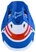 Slika ALPINESTARS S-M7 CORE BELA/MODRA/ROZA MOTOKROS ČELADA