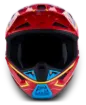 Slika ALPINESTARS S-M7 CAST RDEČA/RUMENA/MODRA MOTOKROS ČELADA