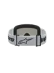 Slika ALPINESTARS VISION 3 WORDMARK MIRROR BELA MOTOCROSS OČALA