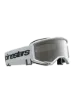Slika ALPINESTARS VISION 3 WORDMARK MIRROR BELA MOTOCROSS OČALA