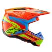 Slika ALPINESTARS S-M5 SAIL ECE 22.06 ORANGE FLUO CYAN YELLOW FLUO