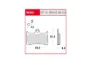 TRQ Brake Pad Sintered Race