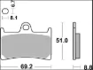 BRAKE PAD SINTER SR XTRA LINE