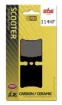 HF Street Ceramic Organic Brake Pads