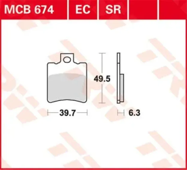 EC Series Ceramic Brake Pads