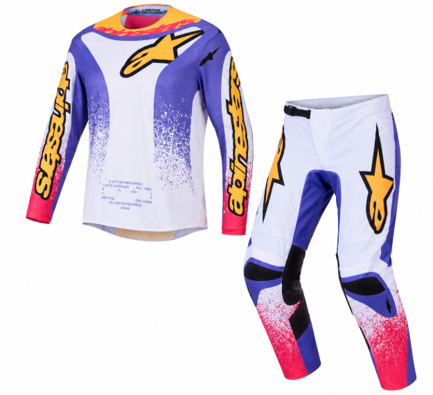 Slika ALPINESTARS 2027 FLUID DRAG MOTOKROS KOMPLET DRES IN HLAČE