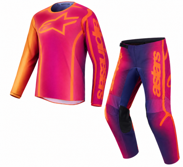 Slika ALPINESTARS 2027 FLUID KEPLER MOTOKROS KOMPLET MAJICA IN HLAČE