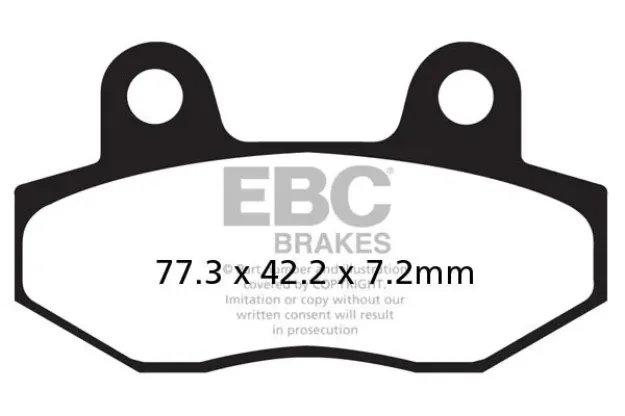 SFA-HH Series Sindered Scooter Brake Pads