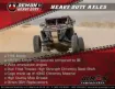 Complete Heavy-Duty Axle