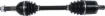 Complete Axle Assembly